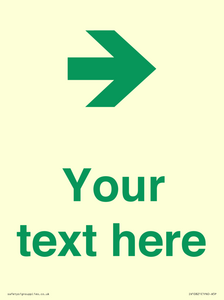 Custom Safe Condition inverse: Green right arrow